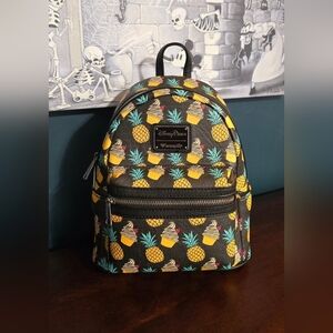 Loungefly Disney Parks Dole Whip Pineapple Swirl Backpack